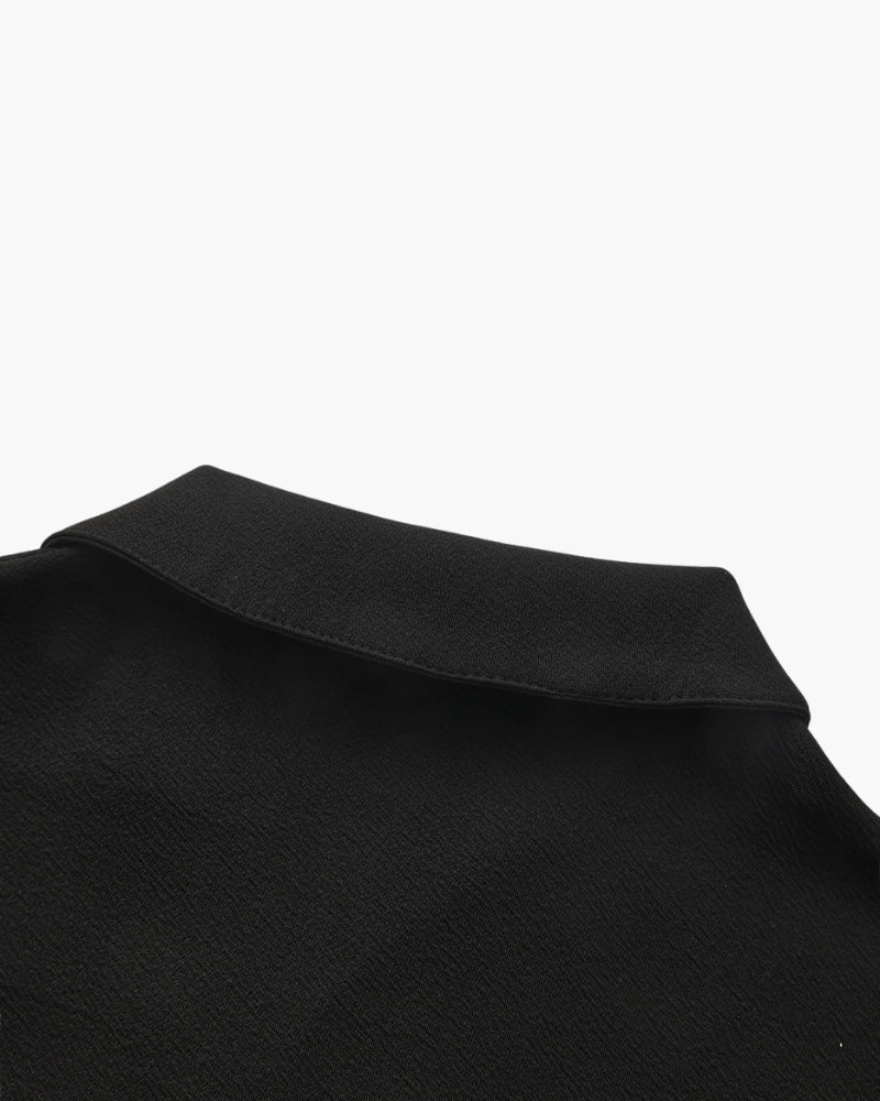 Cotton Polo &amp; Pants Set