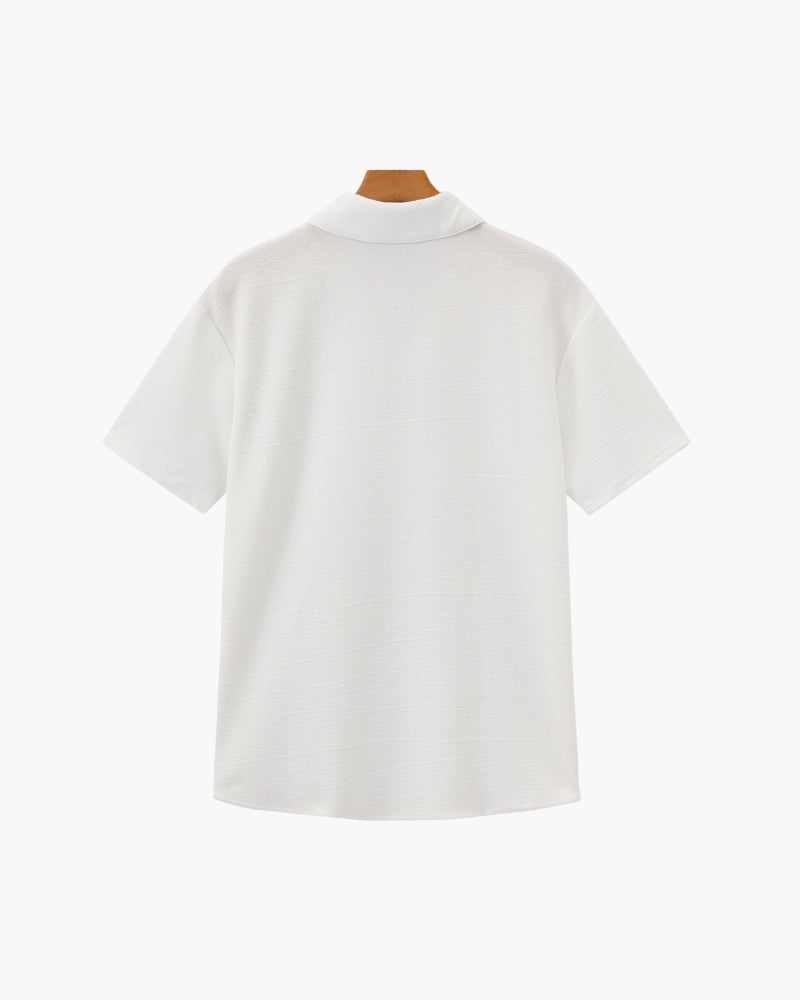 Cotton Polo &amp; Pants Set