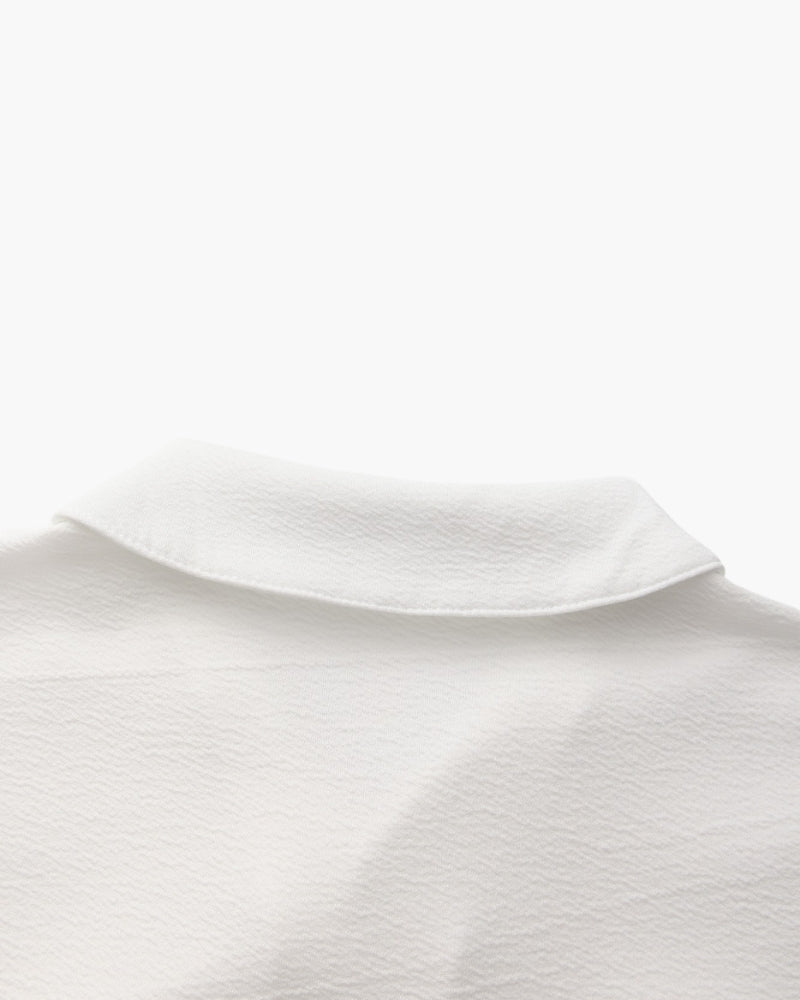 Cotton Polo &amp; Pants Set