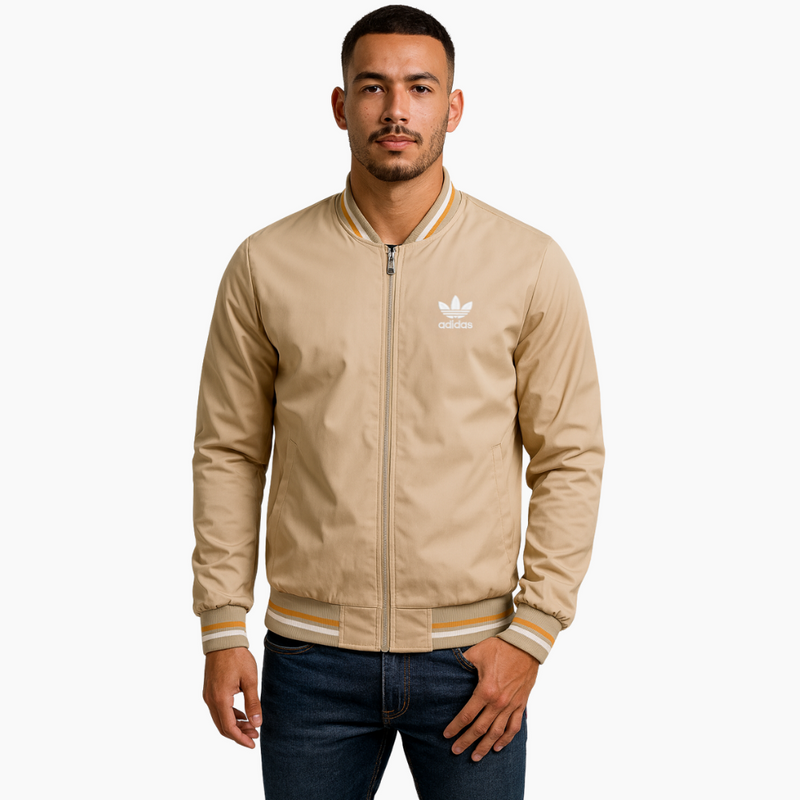 Bomber Jacket with Zip 