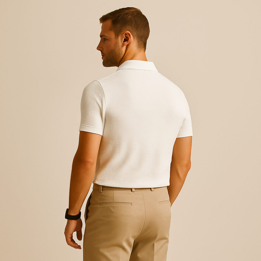 Ultra Fresh Silk Ice Polo Shirt (2-Pack + Free Watch)