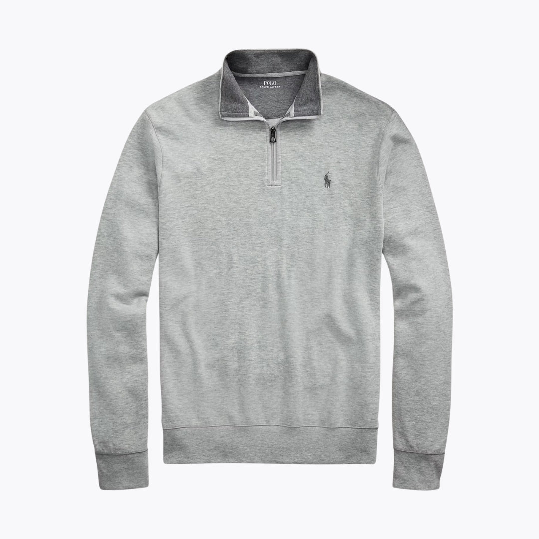 RL Luxury Jersey Quarter-Zip Pullover 