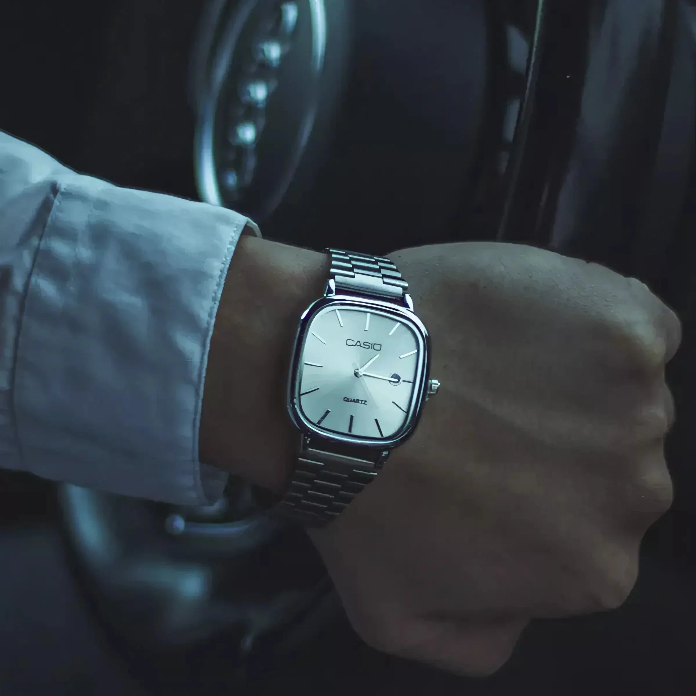 CASIO Luxurious 36mm Watch - Water Resistant | Transferred steel