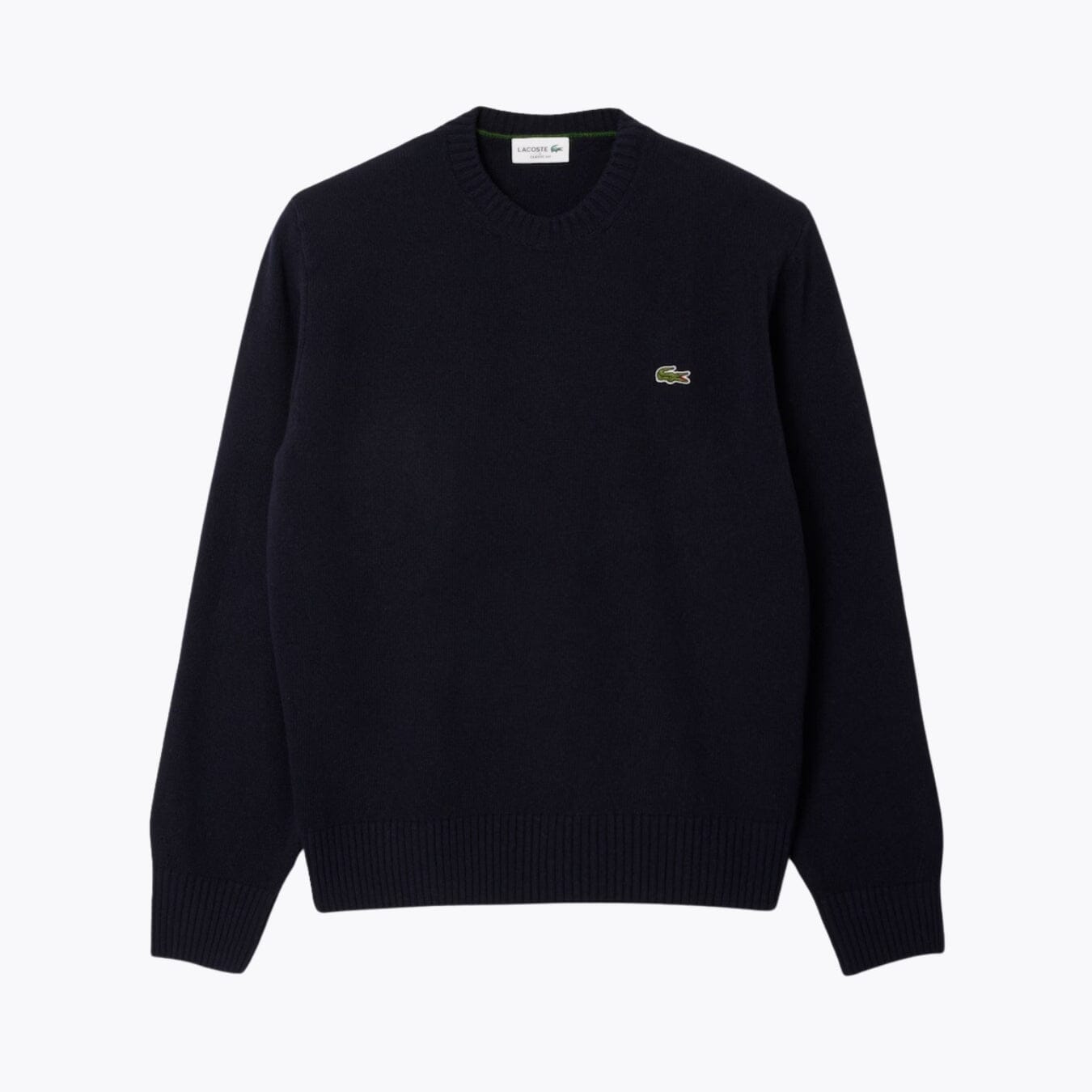 LC Carded Wool Crew Neck Sweater 