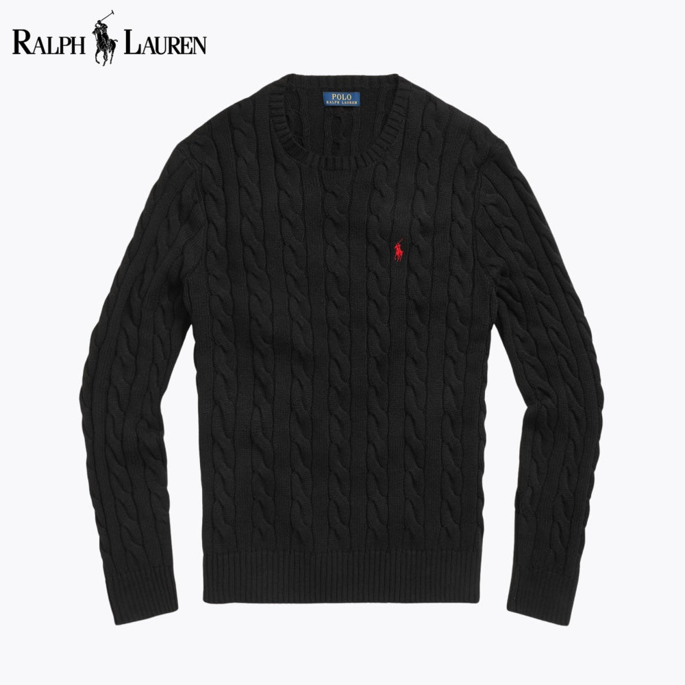 RL Cable-Knit Cotton Jumper 