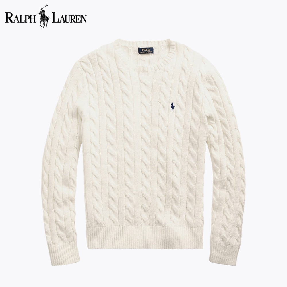 RL Cable-Knit Cotton Jumper 