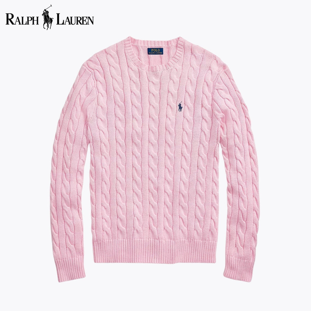 RL Cable-Knit Cotton Jumper 