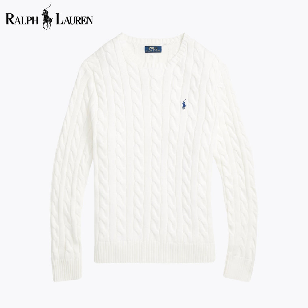 RL Cable-Knit Cotton Jumper 