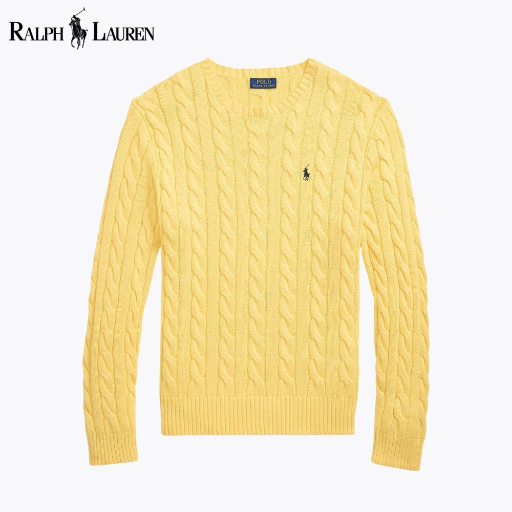 RL Cable-Knit Cotton Jumper 