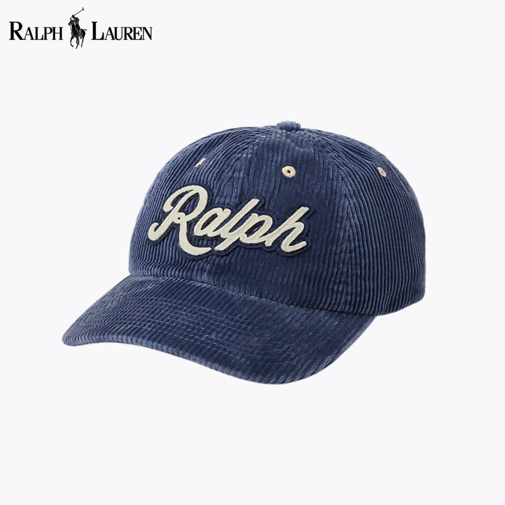 RL Logo Corduroy Ball Cap 
