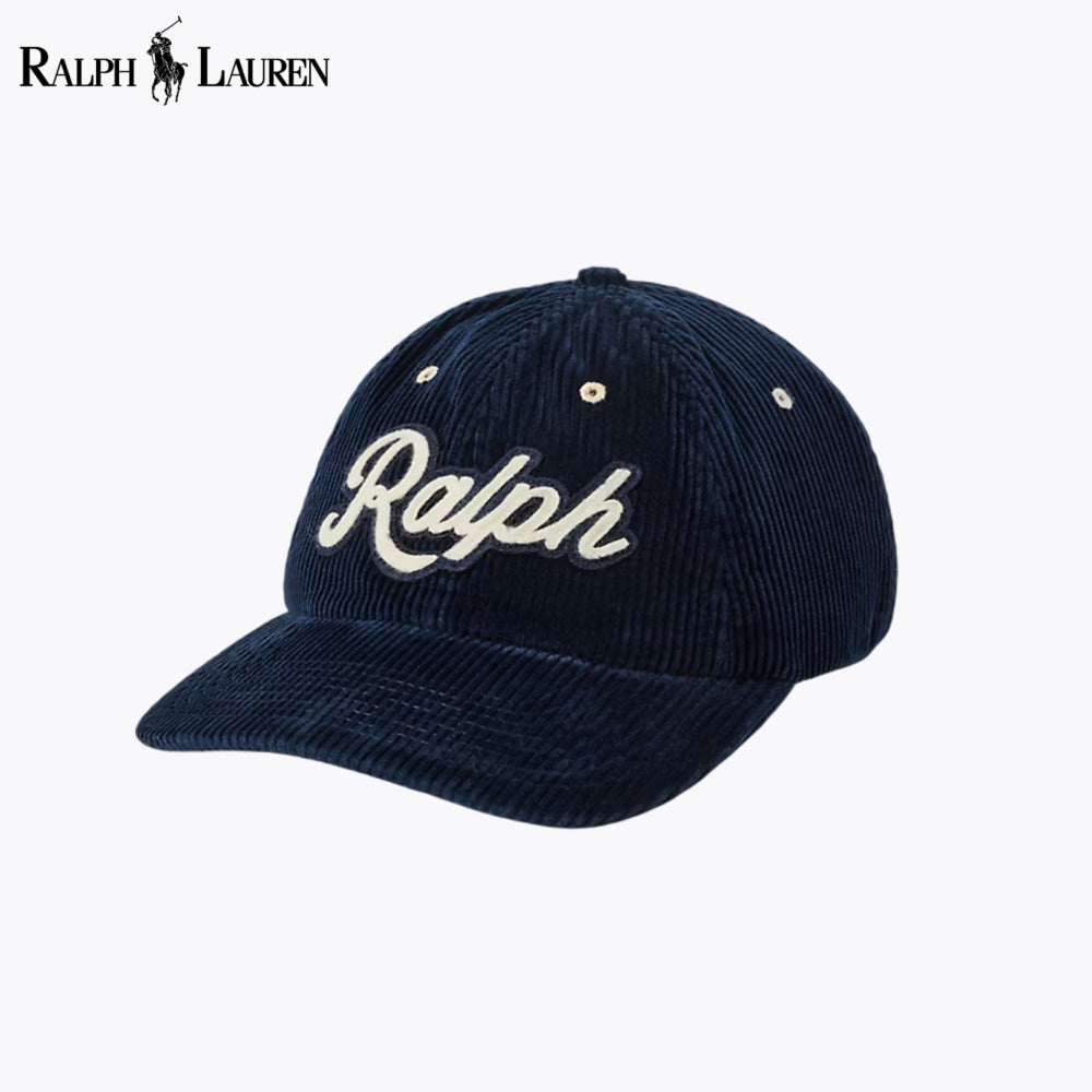 RL Logo Corduroy Ball Cap 