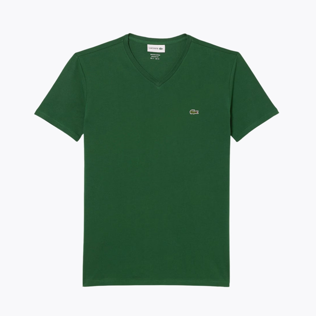 LC Lightweight Cotton Pima V Neck T-shirt 