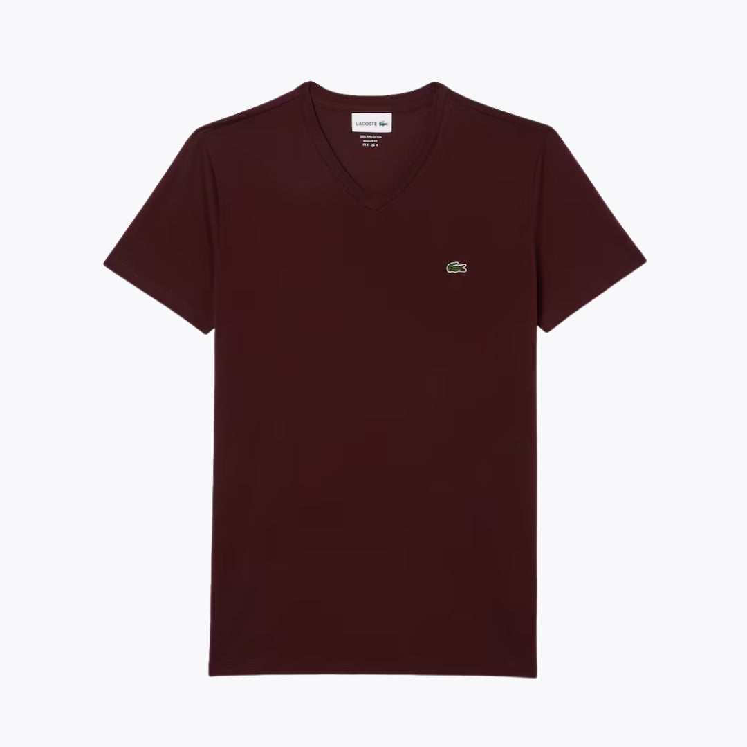 LC Lightweight Cotton Pima V Neck T-shirt 
